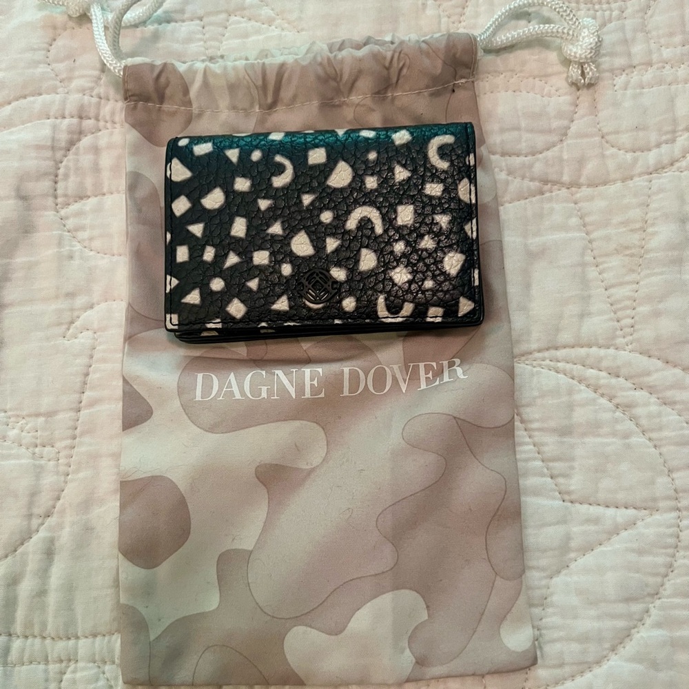 Dagne Dover Monochrome Patterned Card Holder